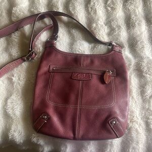 COACH Penelope Hippie Crossbody Bag in Mauve